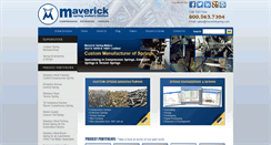 Desktop Screenshot of maverickspring.com